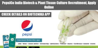 PepsiCo India Biotech