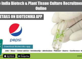 PepsiCo India Biotech