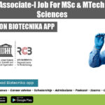 RCB Project Associate-I Job For MSc & MTech Biotech, Life Sciences RCB Project Associate-I Job