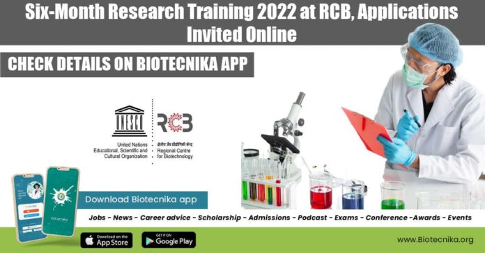 RCB Research Training 2022