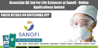 Sanofi QC Job