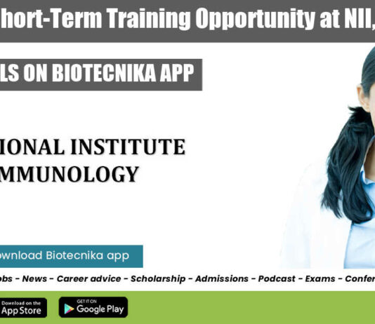 Six Month Short-Term Training