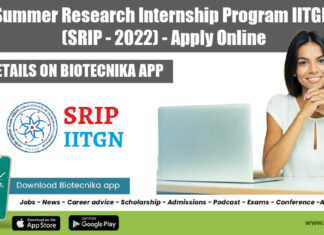 Summer Research Internship 2022