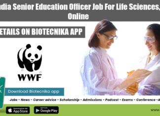 WWF India Senior Education Officer