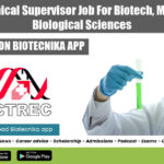 ACTREC Technical Supervisor Job