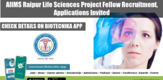 AIIMS Raipur Job Opening