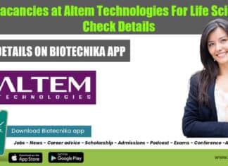 Job Vacancies at Altem Technologies
