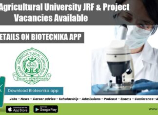 Assam Agricultural University Jobs