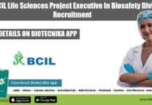 BCIL Job 2022