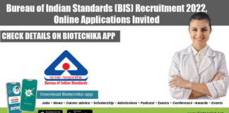 BIS Jobs 2022