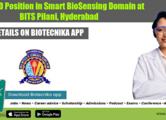 BITS Pilani JRF Jobb