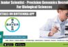 Bayer Junior Scientist – Precision Genomics Recruitment For Biological Sciences Bayer Junior Scientist