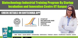 Biotechnology Industrial Training Program