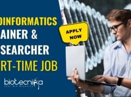Bioinformatics Trainer Part Time