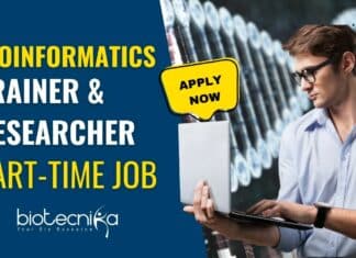 Bioinformatics Trainer Part Time