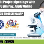 CSIR-CDRI Project Openings
