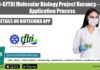 CSIR-CFTRI Molecular Biology Project Vacancy – Online Application Process CSIR-CFTRI Molecular Biology Project