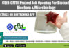 CSIR-CFTRI Project Job Opening For Biotech, Biochem & Microbiology CSIR-CFTRI Project Job Opening