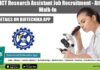CSIR-IICT Research Assistant Job Recruitment – Attend Walk-In CSIR-IICT Research Assistant Job