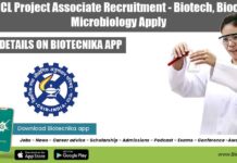 CSIR-NCL Project Associate Recruitment – Biotech, Biochem & Microbiology Apply CSIR-NCL Project Associate Vacancy