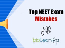 The Major NEET Exam Mistakes To Avoid