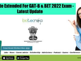 Last Date Extended For GAT-B & BET 2022 Exam – Latest Update GAT-B Last Date Extended - BET Exam 2022 Last Date Extended