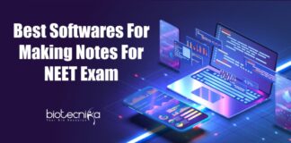 Best software for making notes while preparing for the NEET exam 