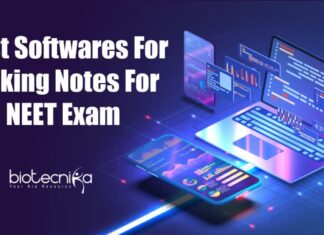 Best software for making notes while preparing for the NEET exam 