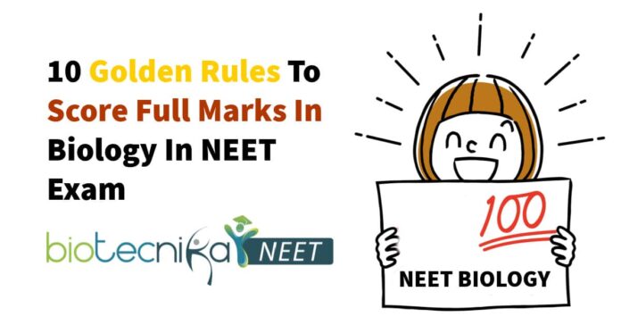 Full Marks In NEET Biology