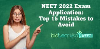 How To Fill NEET Application Form