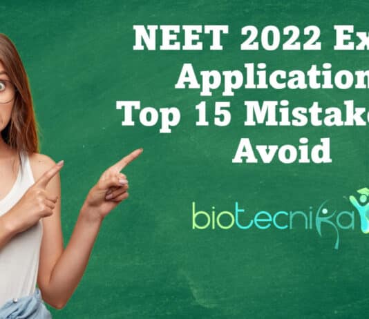How To Fill NEET Application Form