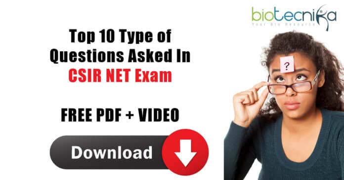 Type of CSIR NET Questions Asked