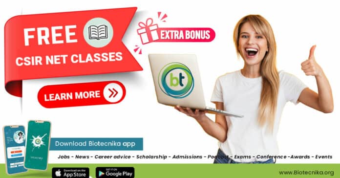 FREE Class for CSIR NET