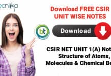 CSIR UNIT 1 Notes by Biotecnika - FREE PDF Download.