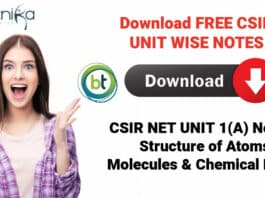 CSIR UNIT 1 Notes by Biotecnika - FREE PDF Download.