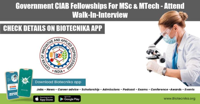 Government CIAB Fellowships