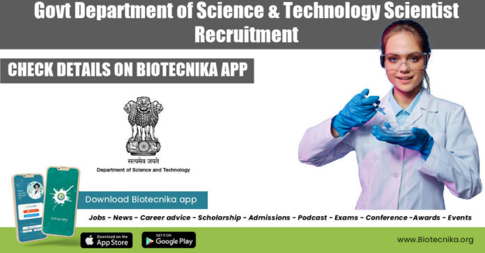 Govt Department of Science