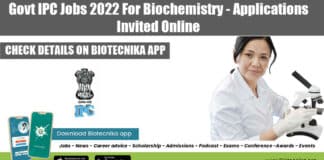 Govt IPC Jobs 2022