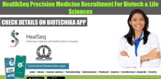 HealthSeq Precision Medicine Recruitment