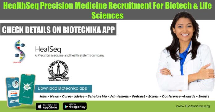 HealthSeq Precision Medicine Recruitment