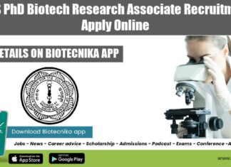 IACS PhD Biotech Research