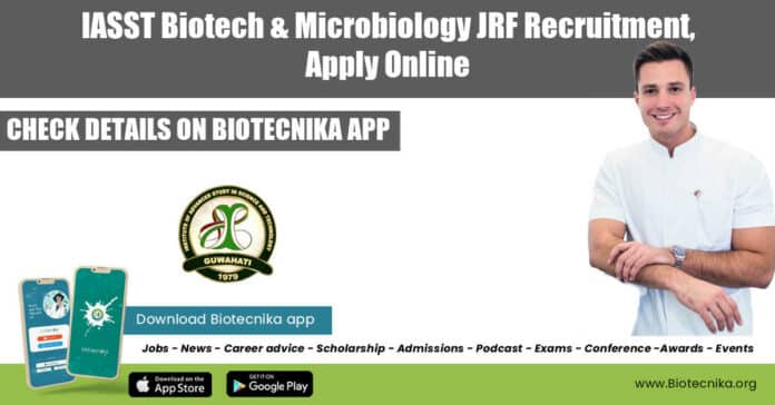 IASST JRF Vacancy