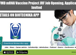 ICAR-DFMD JRF Job