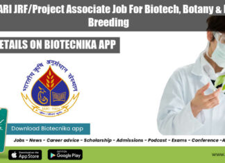ICAR-IARI JRF/Project Associate