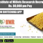 ICAR Millets Research Recruitment
