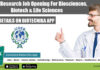 ICGEB Research Job Opening For Biosciences, Biotech & Life Sciences ICGEB Research Job Opening
