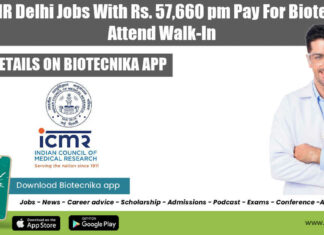 ICMR Delhi Jobs With