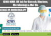 ICMR-NIMR JRF Job For Biotech, Biochem, Microbiology & Mol Bio ICMR-NIMR JRF Job