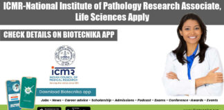 ICMR-NIP Research Vacancy 2022