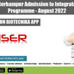IISER Berhampur iPhD 2022